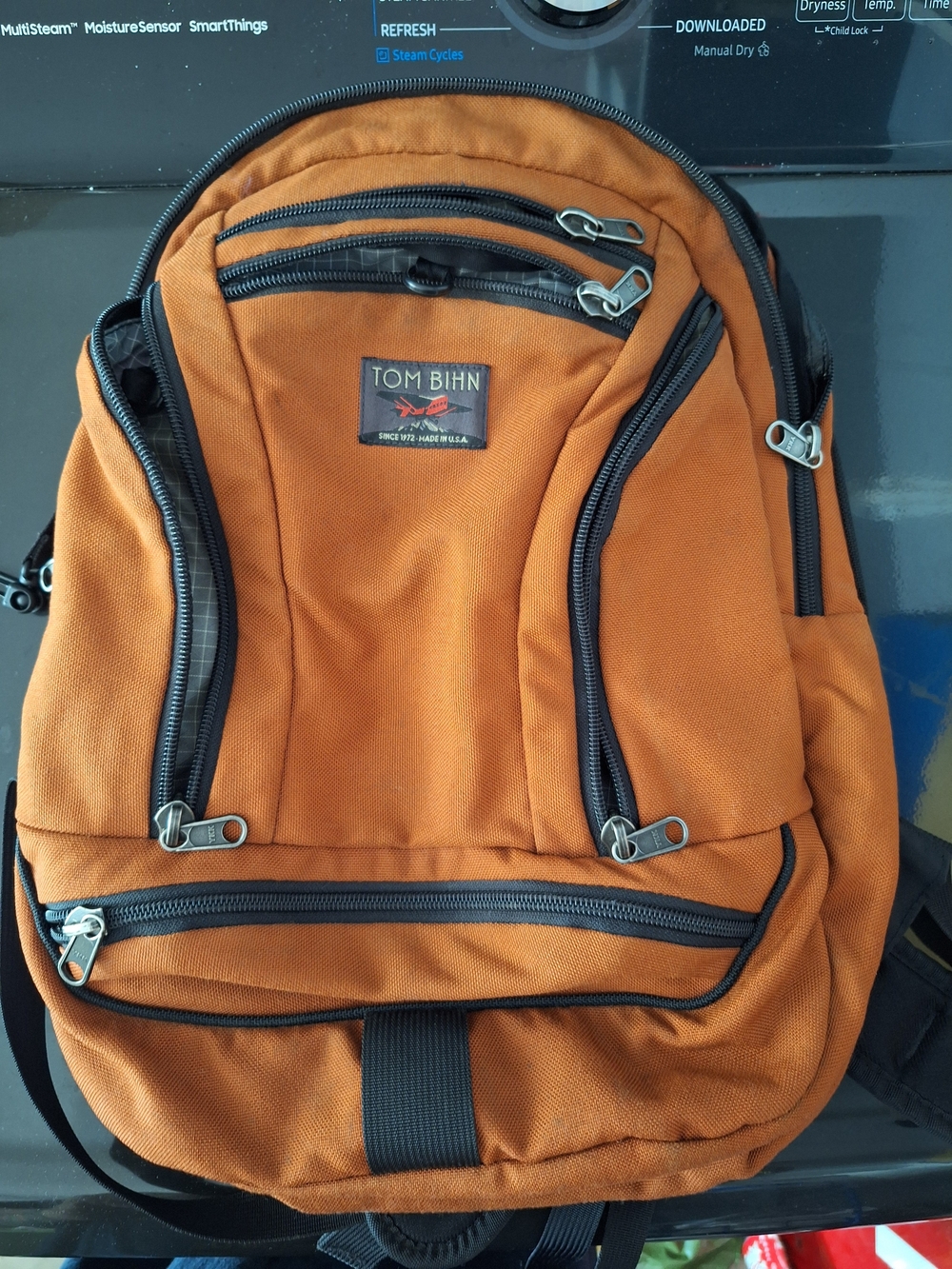 Tom Bihn Synapse 25 Burnt Orange Backpack - Durable Everyday Carry